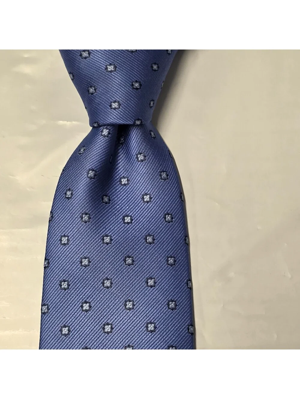 Camicissima NeckTie Tie Silk Italy Blue Designer Luxury Modern Pattern  62x3.5
